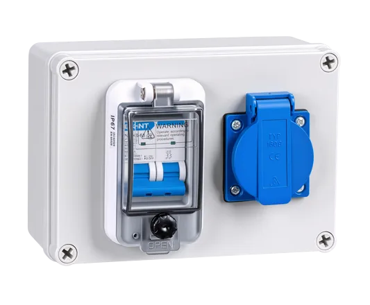 Single Socket Industrial Socket Box