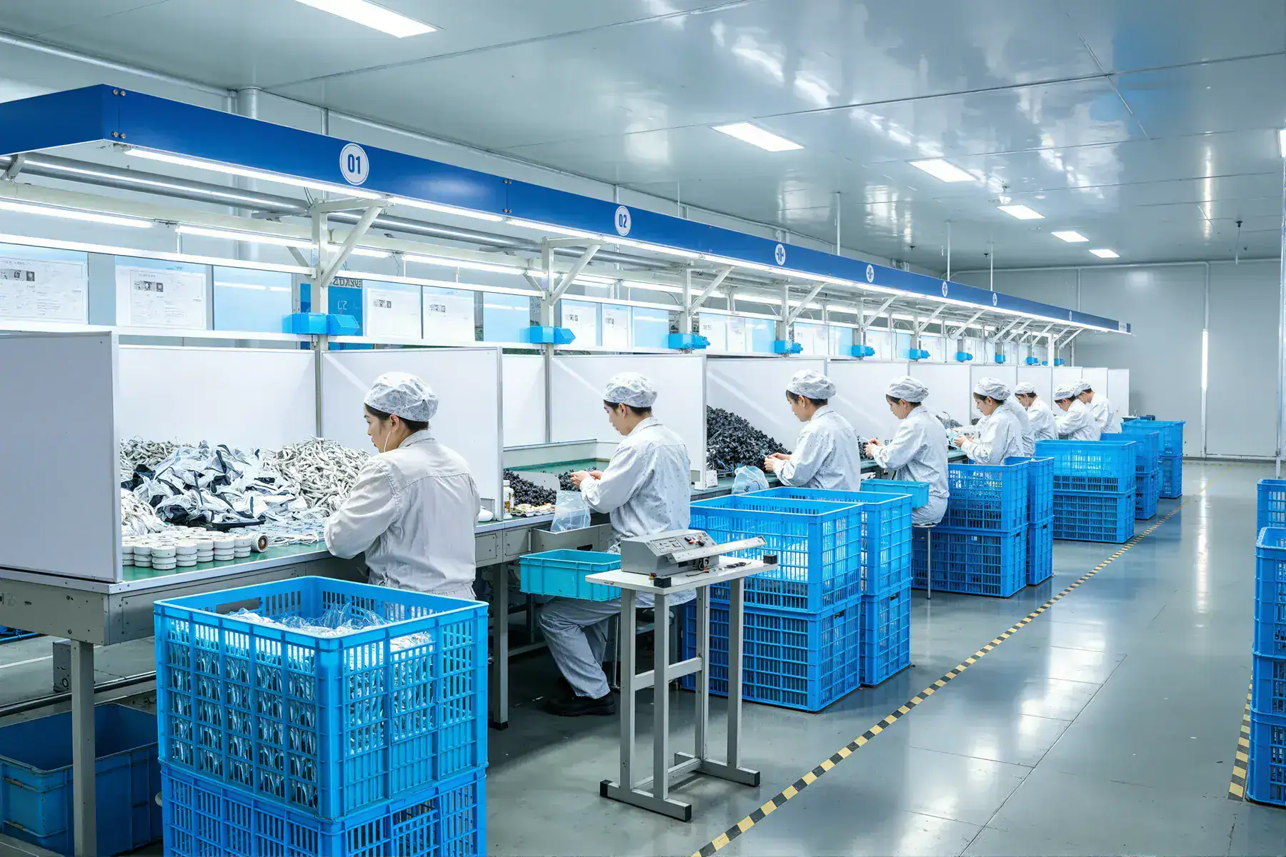 BOWO Electric waterproof electrical enclosure assembly line